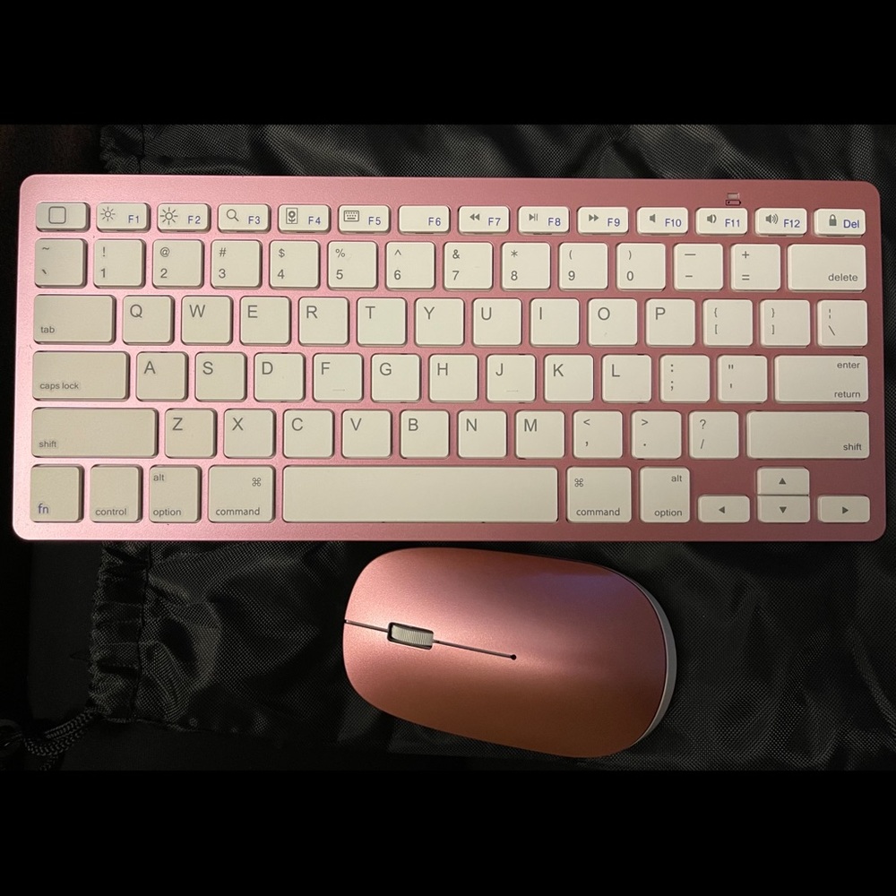 OMOTON wireless keyboard with wireless mouse